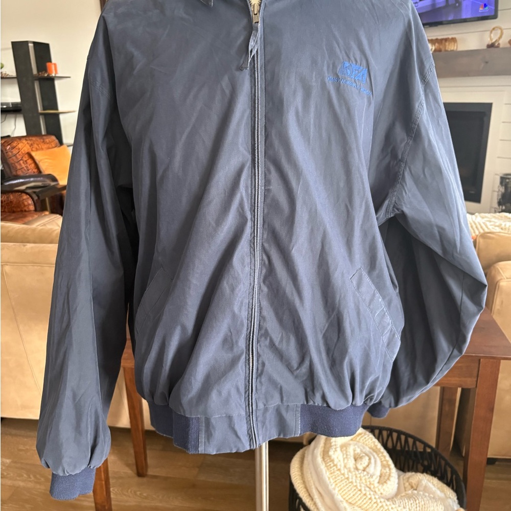 Dairy Farmers of America Men's Blue Windbreaker